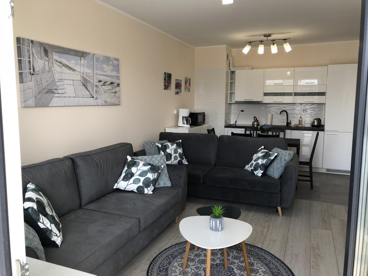 Apartament Superior Pastelowy Przy Plazy Kołobrzeg Exteriör bild