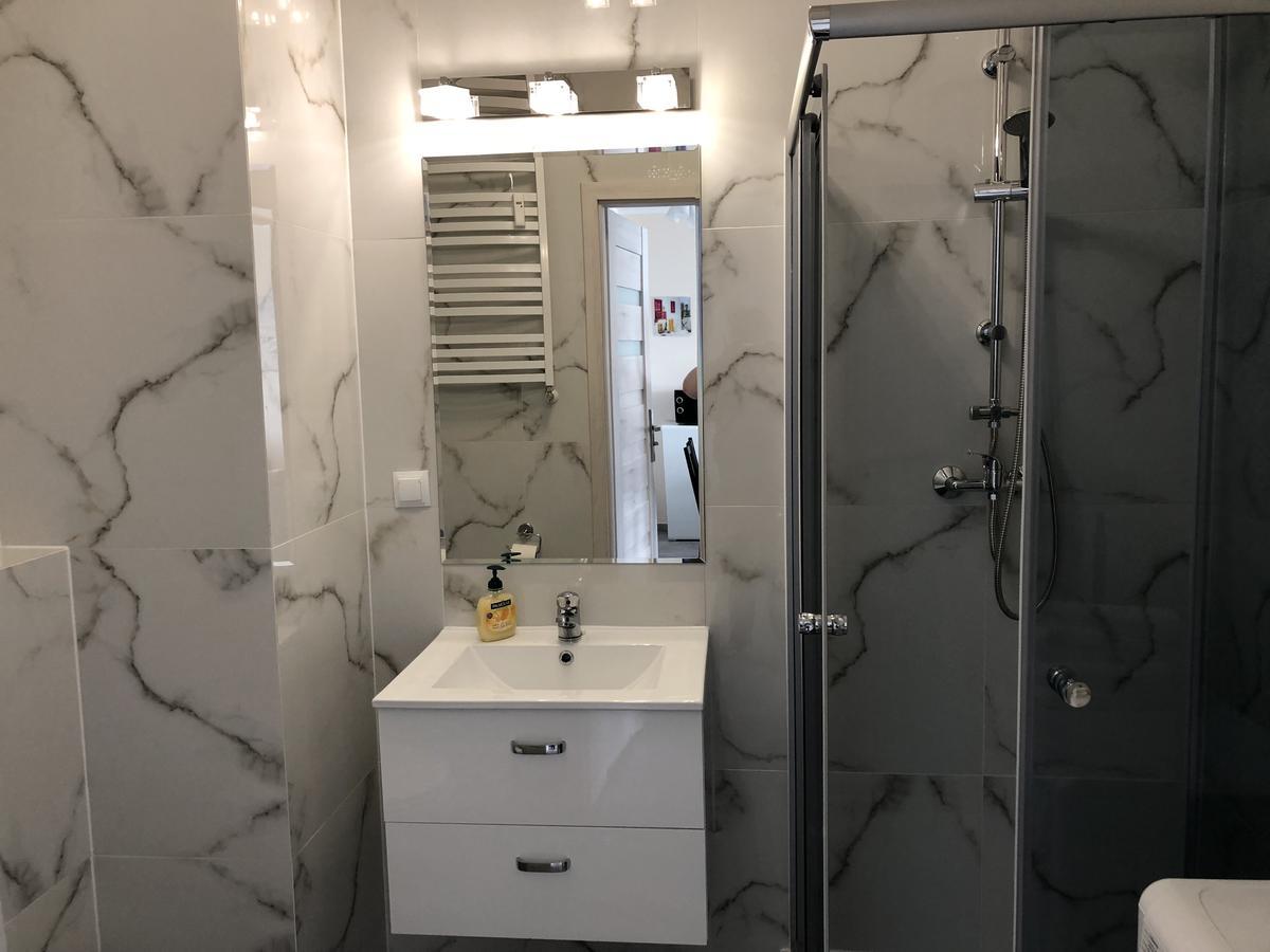 Apartament Superior Pastelowy Przy Plazy Kołobrzeg Exteriör bild