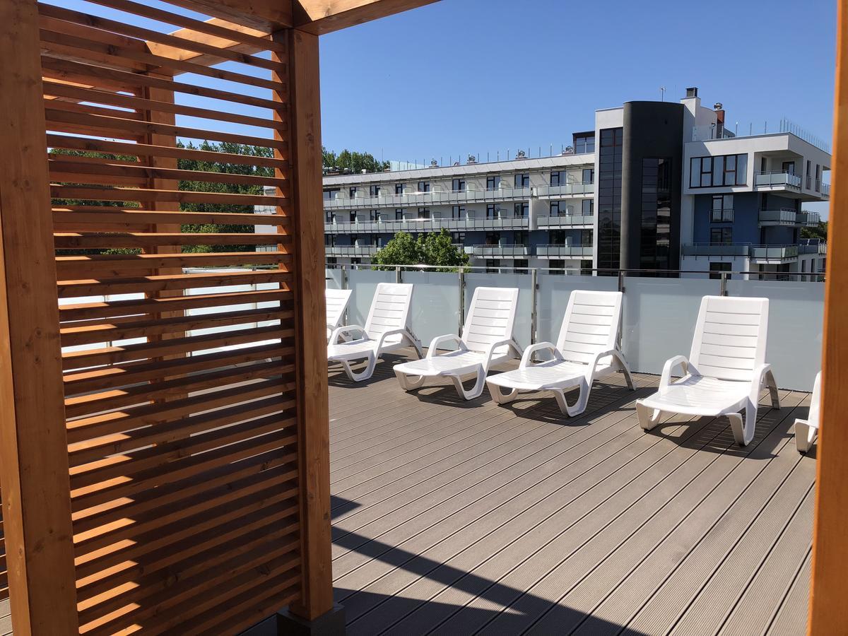 Apartament Superior Pastelowy Przy Plazy Kołobrzeg Exteriör bild