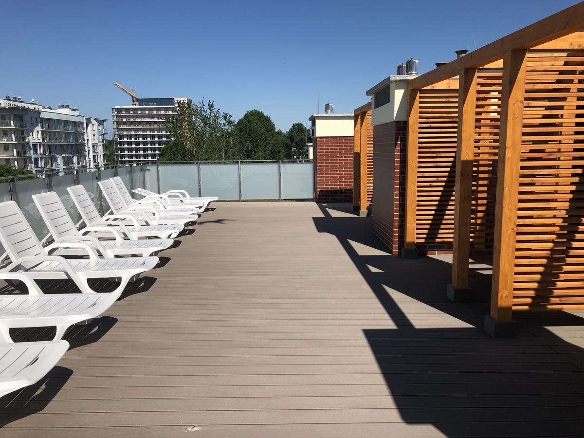 Apartament Superior Pastelowy Przy Plazy Kołobrzeg Exteriör bild