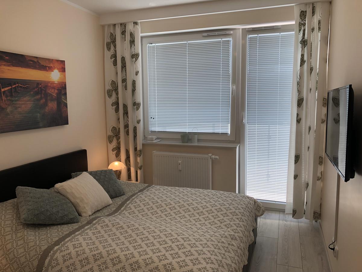 Apartament Superior Pastelowy Przy Plazy Kołobrzeg Exteriör bild
