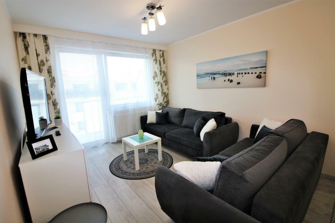 Apartament Superior Pastelowy Przy Plazy Kołobrzeg Exteriör bild